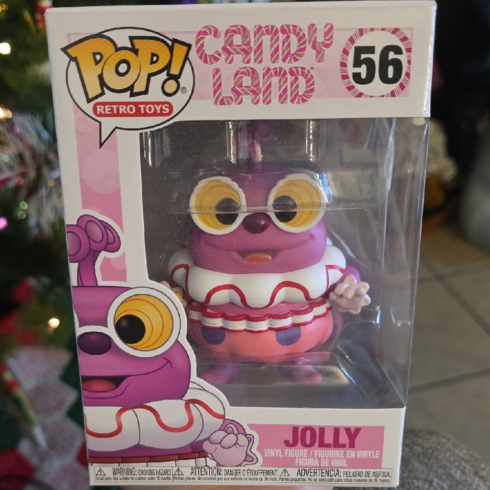 Funko Pop! Retro Toys Candy Land Jolly Figure - Purple and White